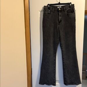 Pistola Charcoal Flare Jeans